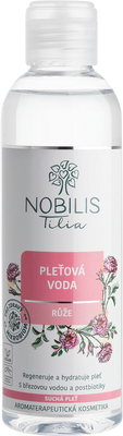 Nobilis Tilia Pleťová voda Růže 200 ml