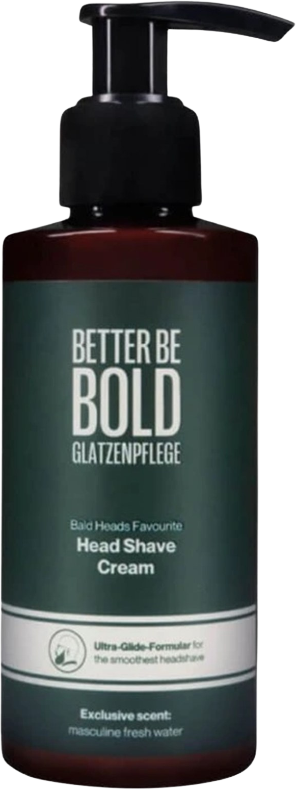 Better be bold Krém pro perfektní oholení hlavy 150 ml