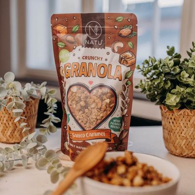 Natu Granola Slaný karamel 400 g