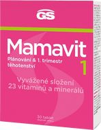 GS Mamavit 1 Plánování a 1.trimestr 30 tablet