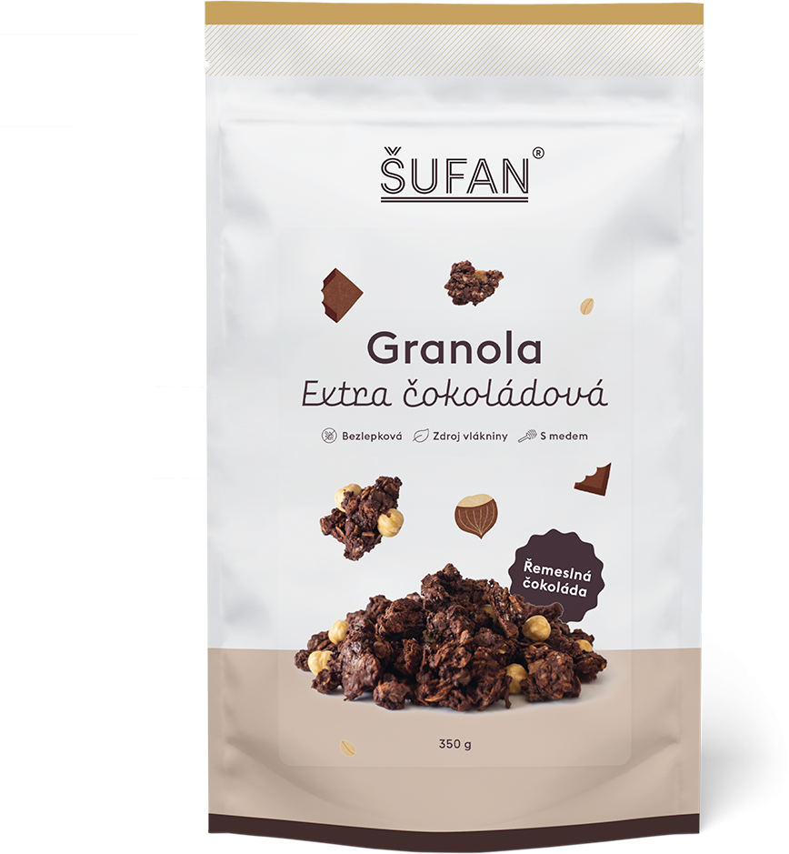 Šufan Granola Extra čokoládová 350 g