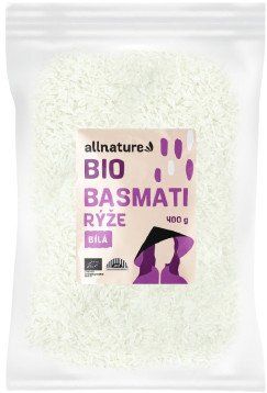 Allnature Basmati rýže bílá BIO 400 g