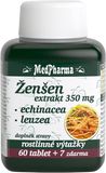 MedPharma Ženšen+Echinacea+Leuzea 67 tablet