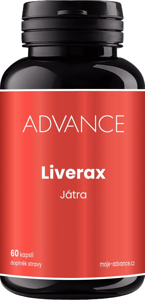 ADVANCE Liverax - játra 60 kapslí