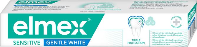 Elmex Sensitive Gentle White zubní pasta pro citlivé zuby 75 ml