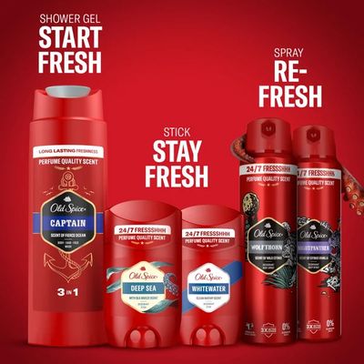 Old Spice Xmass sada Discovery Box deodoranty a sprchový gel