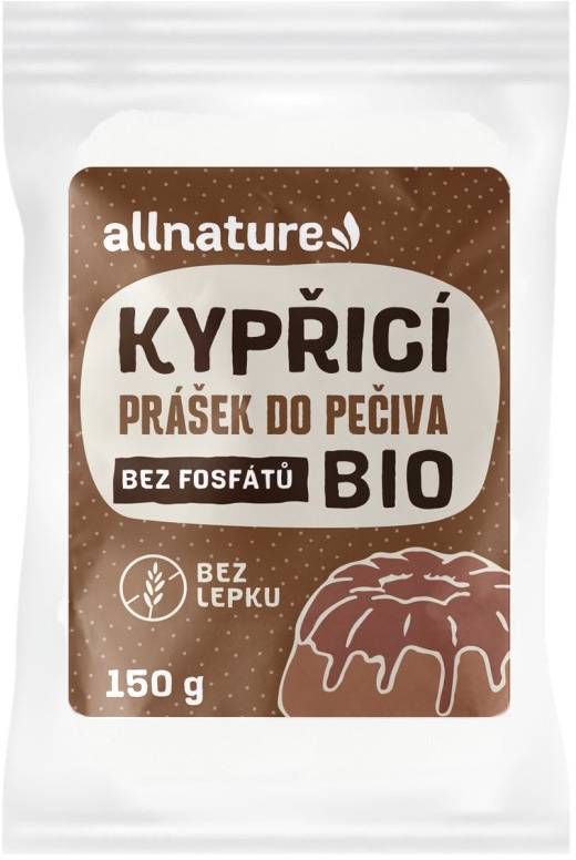 Allnature Kypřící prášek do pečiva BIO 150 g
