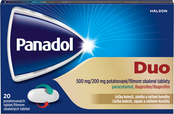 Panadol Duo 500mg/200mg 20 tablet
