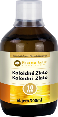 Pharma Activ Koloidní zlato 10ppm 300 ml