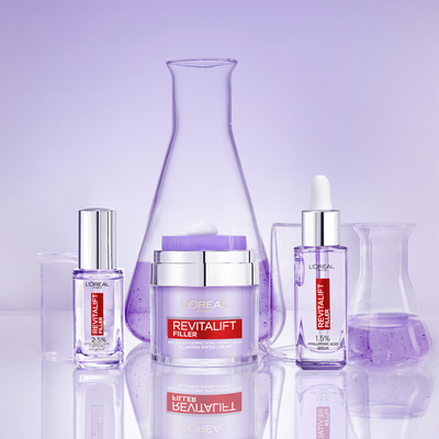 L'Oréal Paris Revitalift Filler sada pleťových sér s kyselinou hyaluronovou