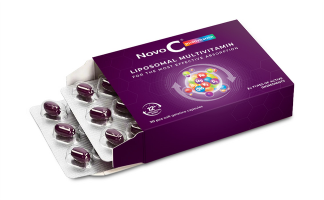 Novo C Novo C multivitamin tob.30 30 kapslí
