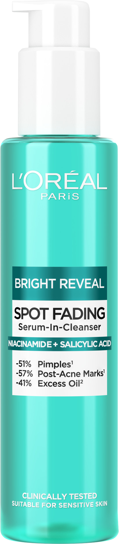 L'Oréal Paris Bright Reveal Čistící gel proti tmavým skvrnám, 150 ml