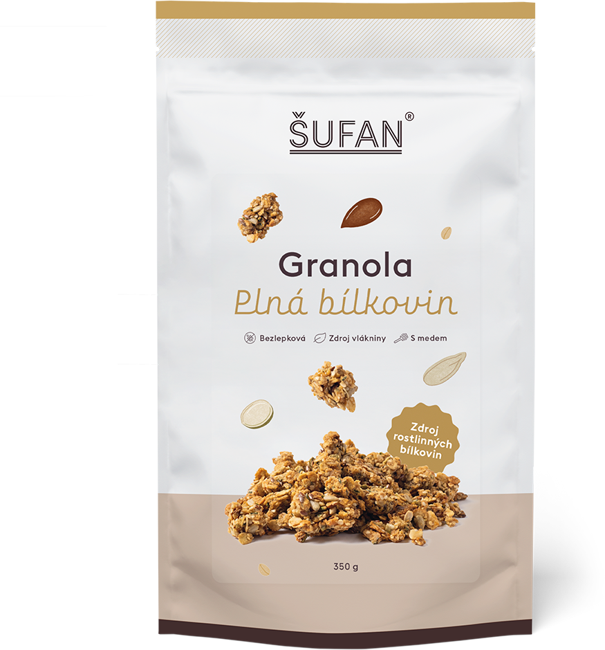 Šufan Granola Plná bílkovin 350 g