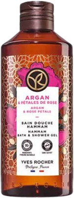 Yves Rocher Sprchový gel Argan & bio růže z Maroka 400 ml