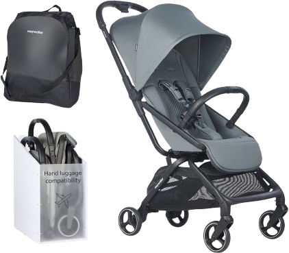 Easywalker Sportovní kočárek Rockey Smooth Grey - S