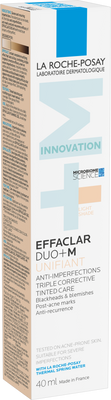 La Roche-Posay Effaclar Duo+M tónovaný krém LIGHT 40 ml