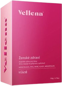 Vellena Ženské zdraví nápoj příchuť Višeň 30 sáčků