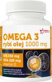 Nutricius Omega 3 Rybí olej 1000mg EPA330mg/DHA220mg 60 kapslí