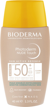 Bioderma Photoderm NUDE Touch světlý SPF 50+ 40 ml
