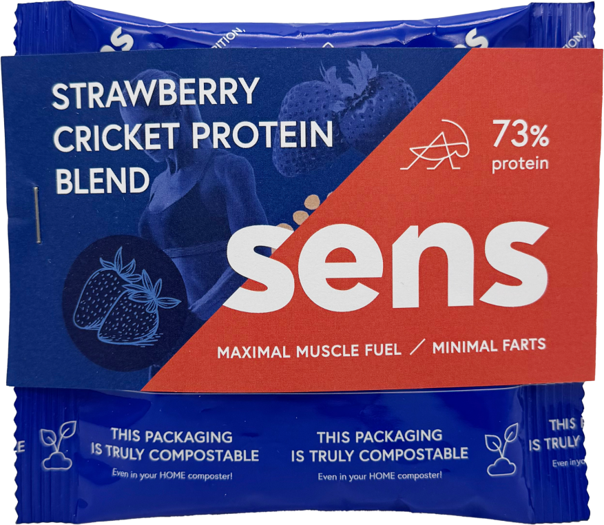 Sens Protein shake blend - Jahodový 35 g