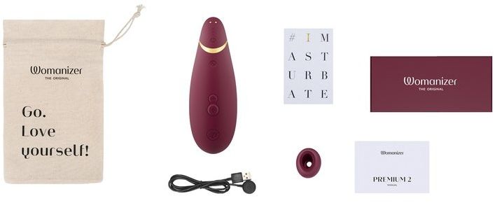 Womanizer Premium 2, červená