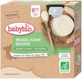 Babybio Ovesná kaše s banánem 4 x 85 g