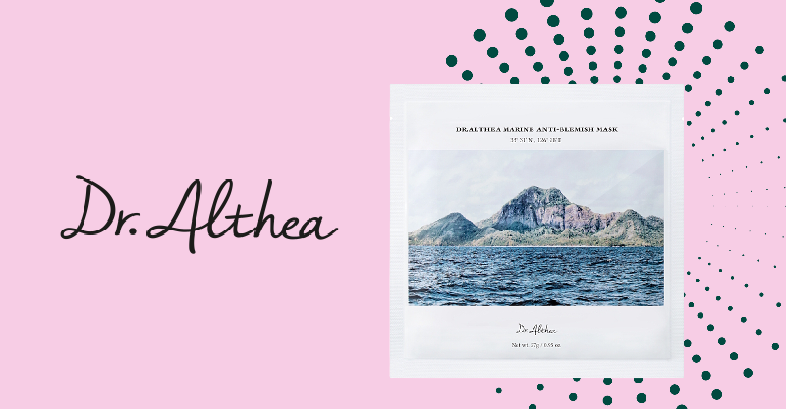 Dr. Althea Marine Anti-Blemish Mask pleťová maska proti akné 5 ks (8809447251998)
