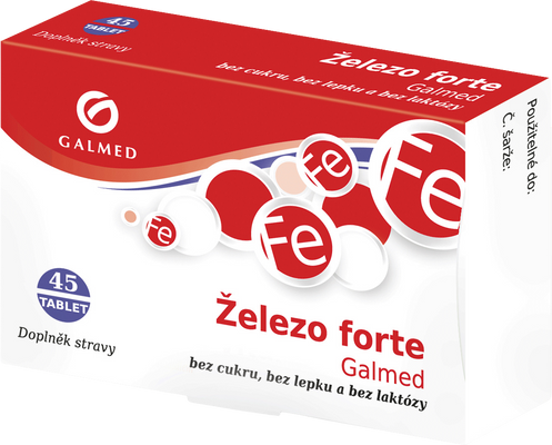 Galmed Železo forte 45 tablet