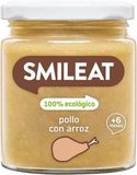 Smileat BIO příkrm kuře s rýží a zeleninou s extra panenským olivovým olejem 6M+, 230 g
