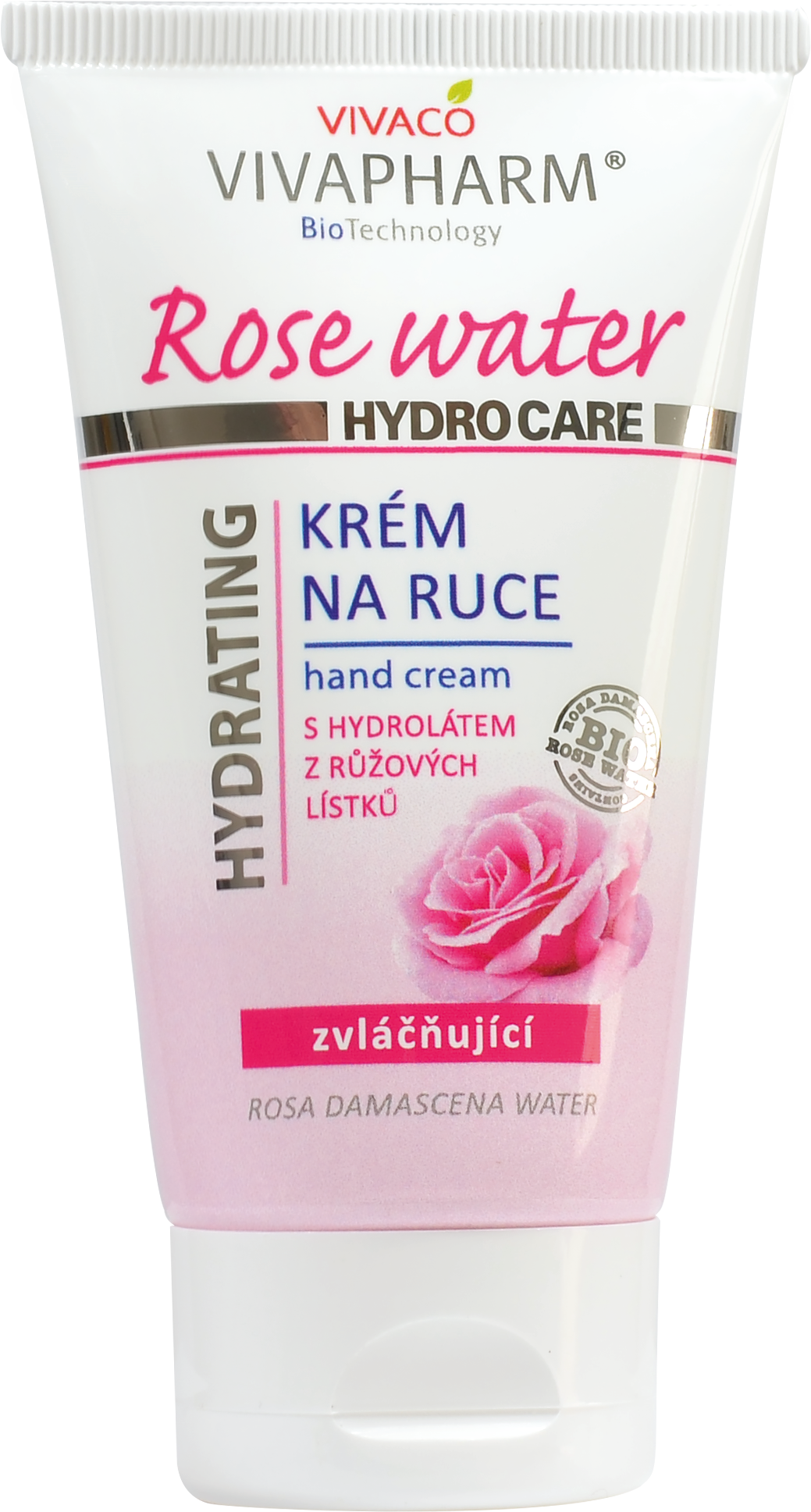 Vivaco Dárková kazeta rose water - krém na ruce 75ml + mlha na obličej 100ml