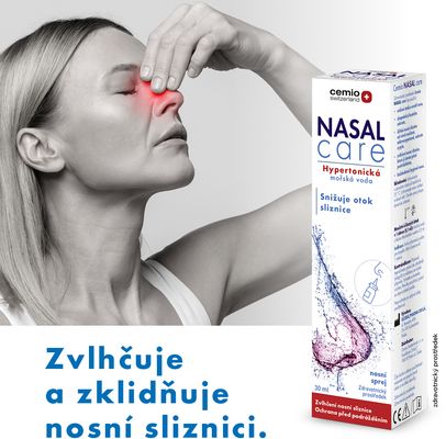 Cemio Nasal Care Hypertonická mořská voda 30 ml 30 ml