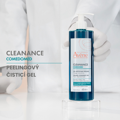 Avène Cleanance ComedoMed Peelingový čistící gel 400 ml