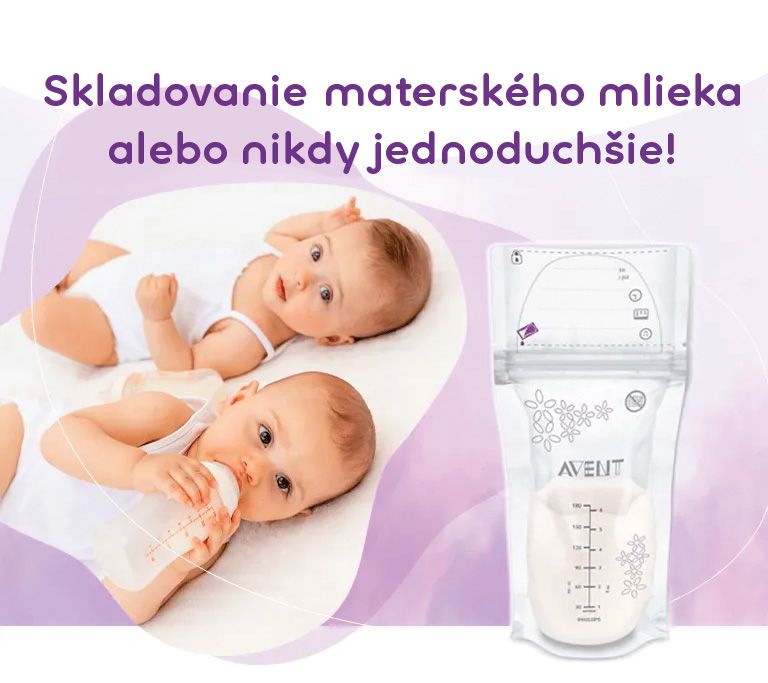 Philips AVENT Sáčky na mateřské mléko 180ml 25ks