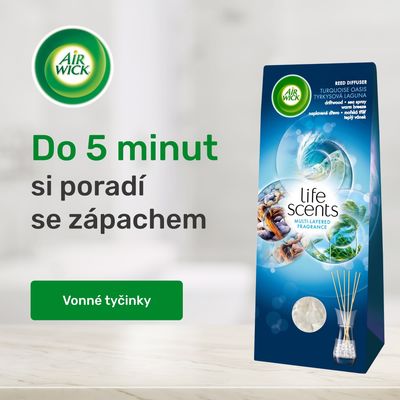 Airwick Vonné tyčinky Tyrkysová laguna 25 ml