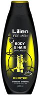 Lilien Sprchový šampon pro muže Exciter 400 ml