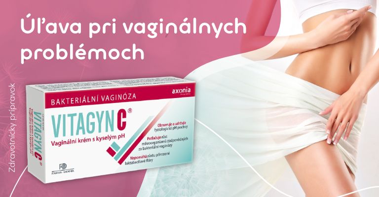 VITAgyn C vaginálny krém s kyslým pH 30 g