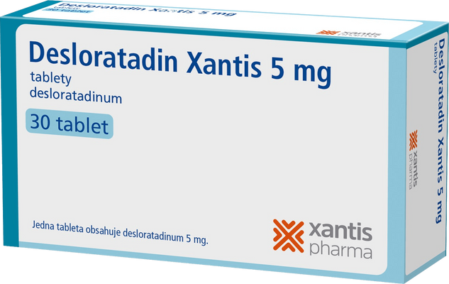 Desloratadin Xantis 5 mg 30 tablet