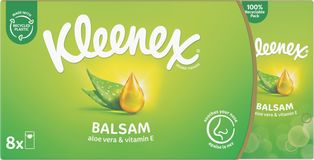 Kleenex® Kapesník papírový Balsam Hanks 8 x 9 ks
