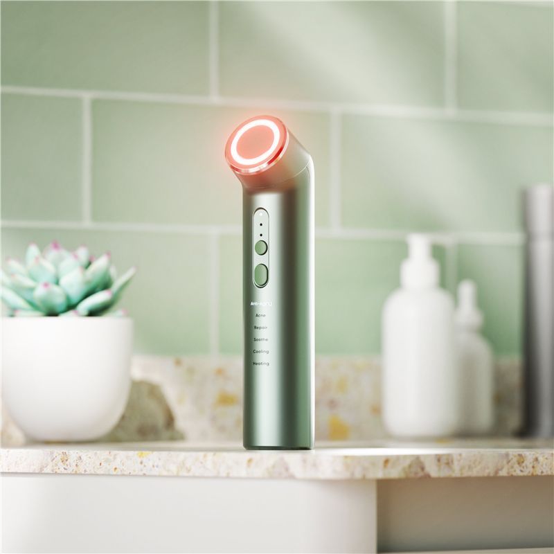 Nanoleaf 6-in-1 Light Therapy Wand, Světelná terapeutická hůlka, green