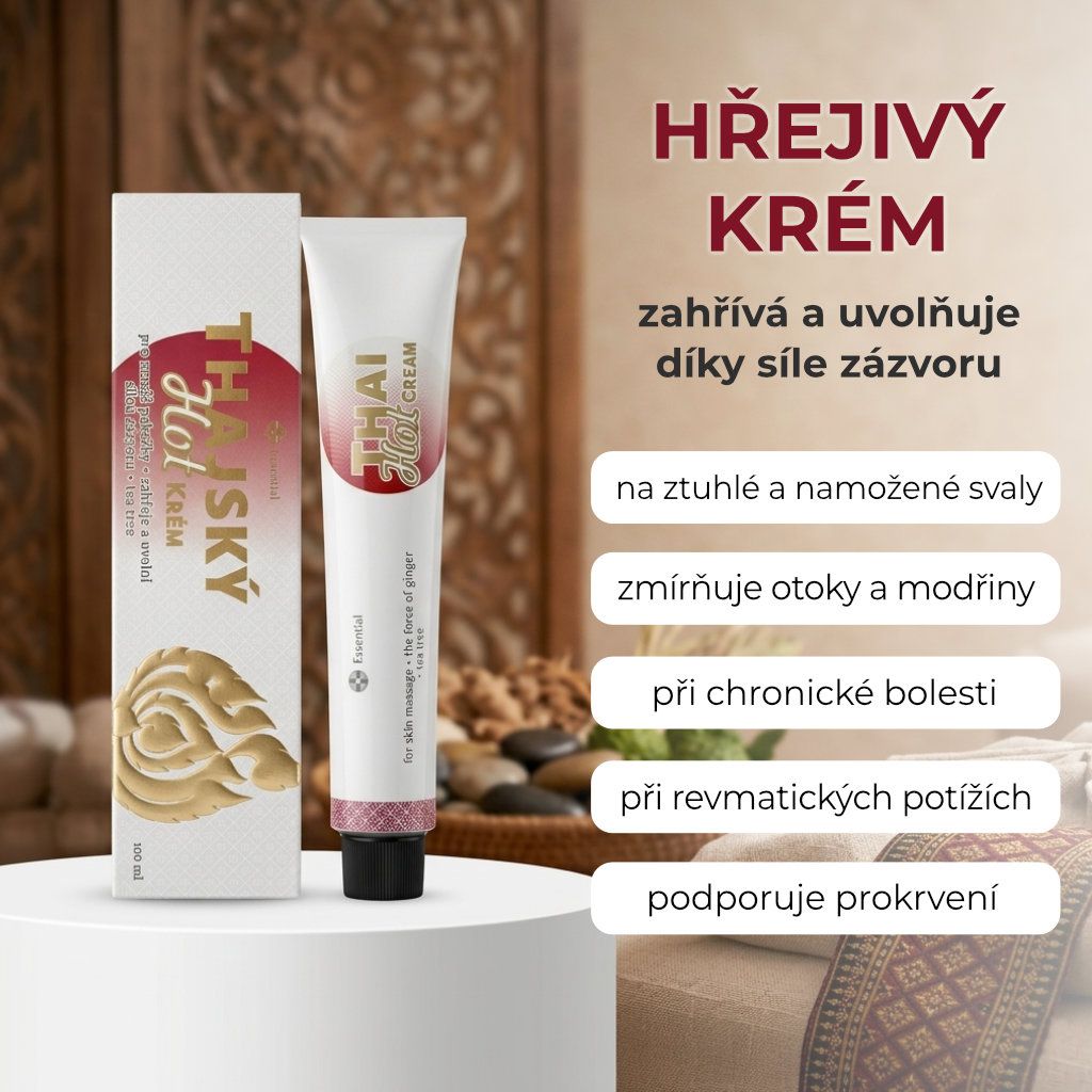 Thai Cream Hot Cream +Essential 100 ml