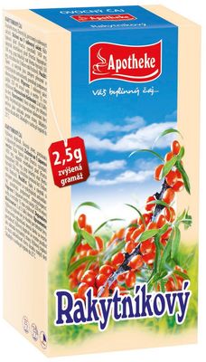 Apotheke Rakytníkový čaj sáčky 20 x 2.5 g