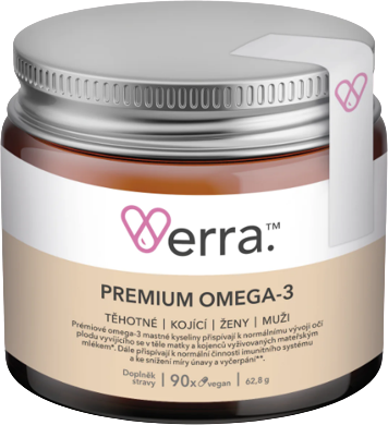 Verra Premium Omega-3, 90 kapslí