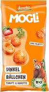 MOGLi Bio špaldové kuličky s rajčaty a mrkví s certifikací Demeter 40 g