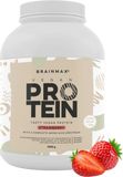 BrainMax Vegan protein jahoda 1000 g