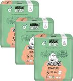 Muumi Baby 5 Maxi+ 10–16 kg, měsíční balení eko plen 138 ks