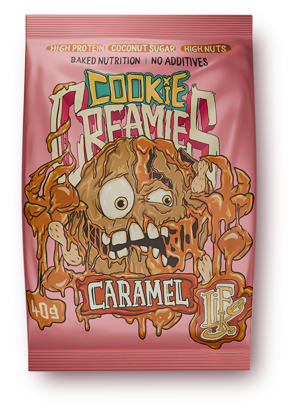 Lifelike Cookies Creamies caramel 1 x 40 g