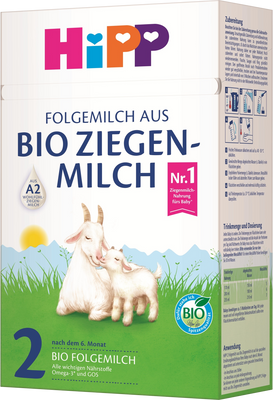 HiPP Mléko 2 BIO kozí 400 g