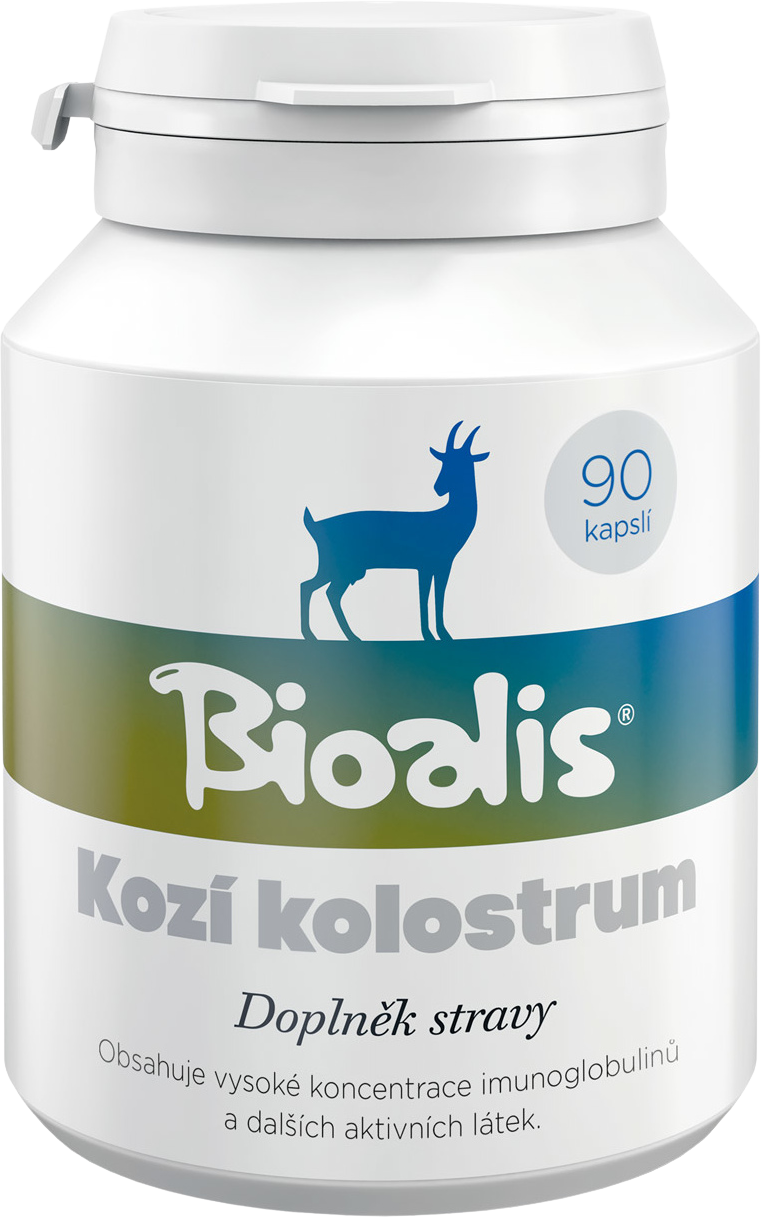 Bioalis Kozí kolostrum 90 kapslí