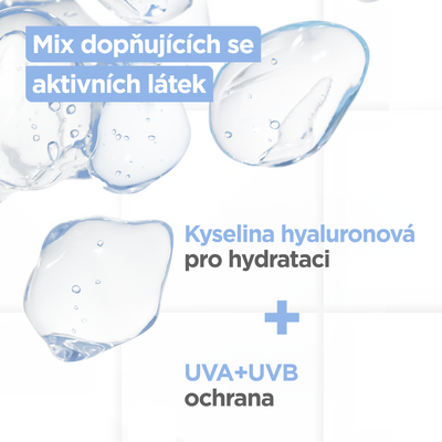 Mixa neviditelný denní krém SPF 50, 50 ml
