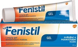 Fenistil gel 1mg/g při svědění pokožky 30 g